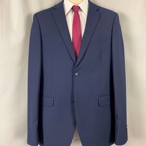 Navy Caravelli 40L Slim Fit 2-Piece Suit - Tailored